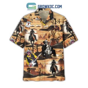 Hank Williams Jr. Love With Cowboy Hawaiian Shirts