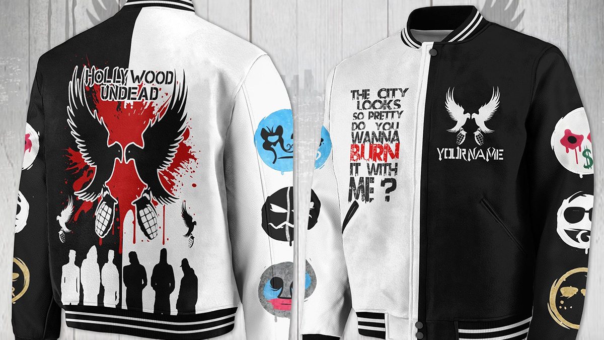 Hollywood Undead Hoodie Five Hoodie | thebandshirt.com