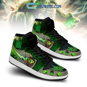 Hulk Marvel Air Jordan 1 Shoes