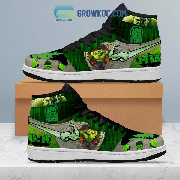 Hulk Marvel Air Jordan 1 Shoes