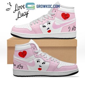 I Love Lucy Fan Air Jordan 1 Shoes