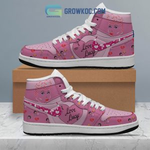I Love Lucy Valentine Air Jordan 1 Shoes