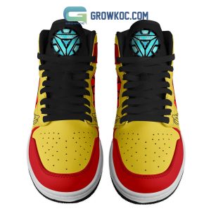 Iron Man Marvel Tony Stark Fan Air Jordan 1 Shoes