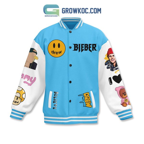 Justin Bieber All I Need Is Beauty And Beat Baseball Jacket