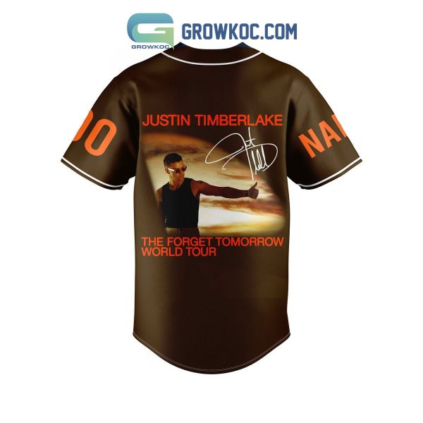 Justin Timberlake The World Tour Performance Personalized Baseball Jersey