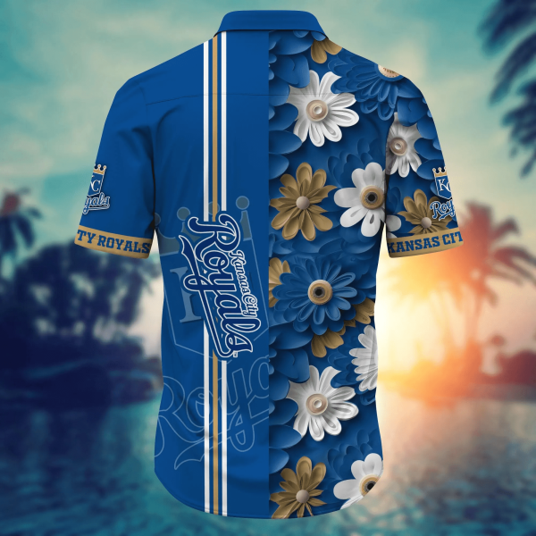 Kansas City Royals Summer Flower Hawaii Shirts