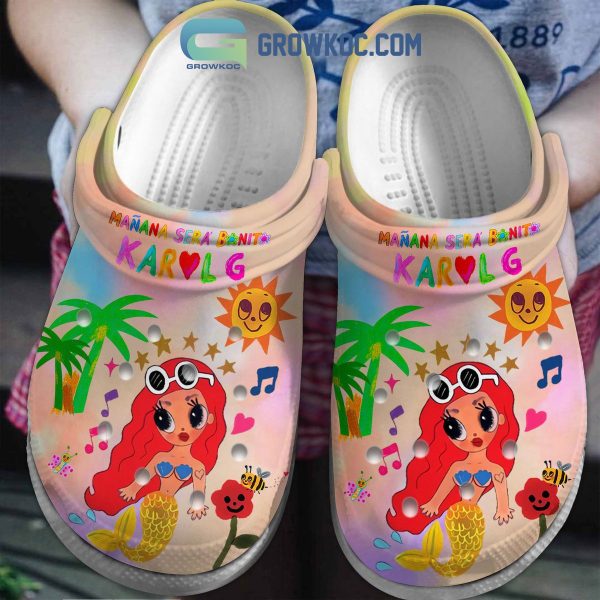 Karol G The Mermaid Latina Crocs Clogs