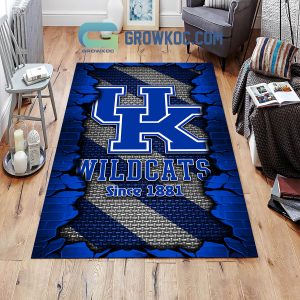 Kentucky Wildcats Football Team Living Room Rug