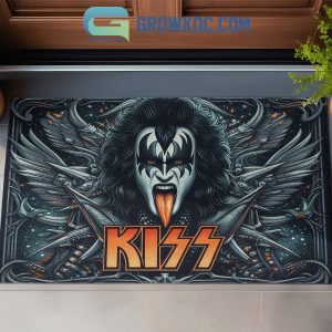 Kiss Band Heaven’s On Fire Doormat