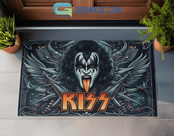 Kiss Band Heaven’s On Fire Doormat