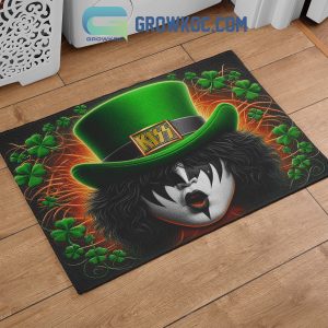 Kiss Band Irish Spirit Happy St. Patrick’s Day Doormat
