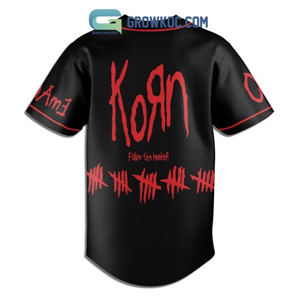 Korn Following Personalized Baseball Jersey