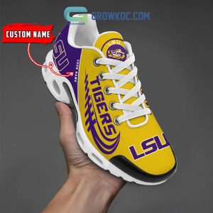 LSU Tigers Personalized TN Shoes