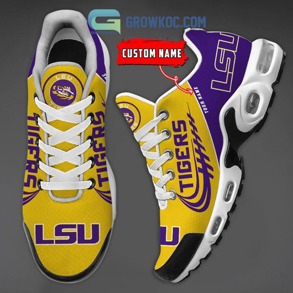 LSU Tigers Personalized TN Shoes