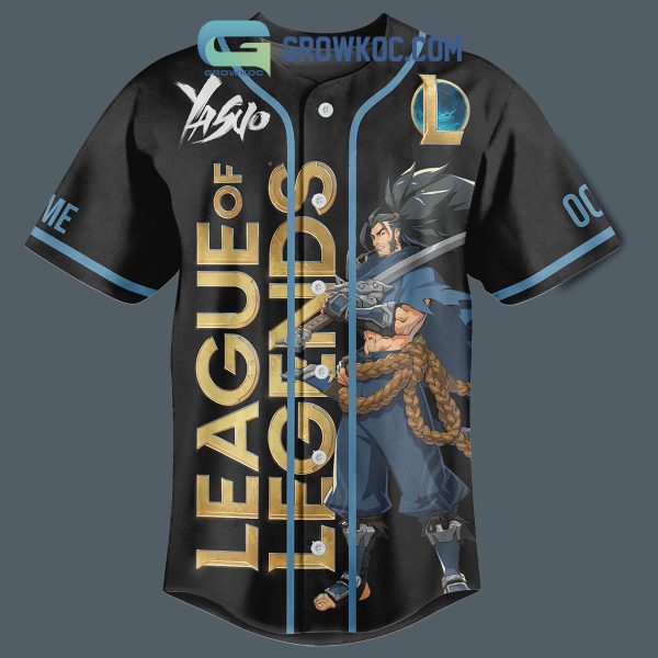 League Of Legends Follow The Wind Personalized Baseball Jersey