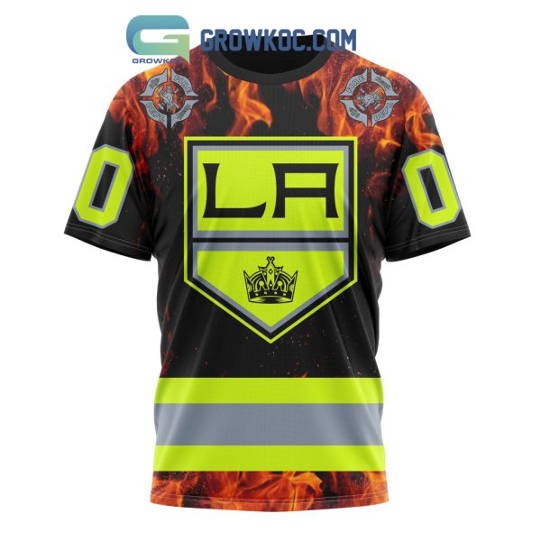 Los Angeles Kings Honoring Firefighters Hoodie Shirts