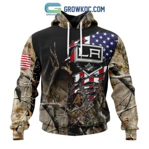 Los Angeles Kings NHL Special Camo Realtree Hunting Personalized Hoodie T Shirt