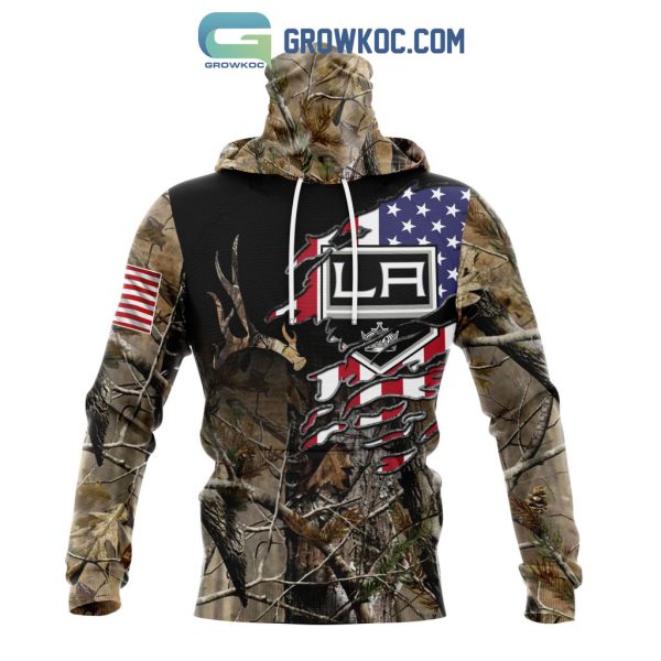 Los Angeles Kings NHL Special Camo Realtree Hunting Personalized Hoodie T Shirt