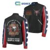 Lynyrd Skynyrd American Flag Proud Fan Baseball Jacket