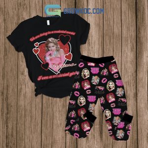 Madonna Material Girl Fleece Pajamas Set