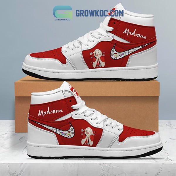 Madonna Team Love Air Jordan 1 Shoes