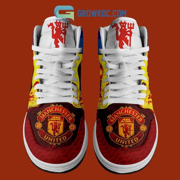 Manchester United Sir Alex Ferguson Air Jordan 1 Shoes