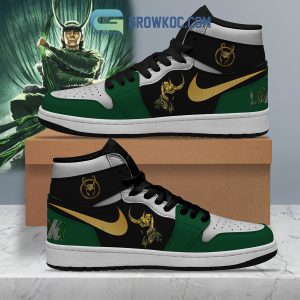 Marvel Loki Love Air Jordan 1 Shoes
