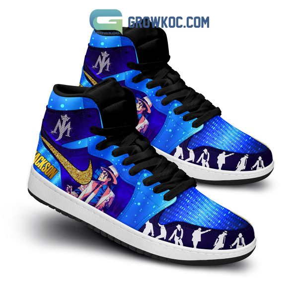 Michael Jackson Moonwalk Dance Air Jordan 1 Shoes