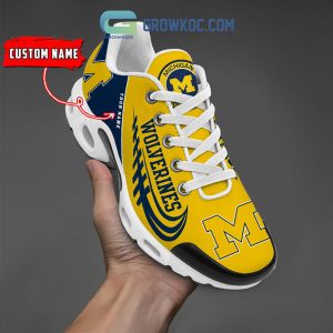 Michigan Wolverines Personalized TN Shoes