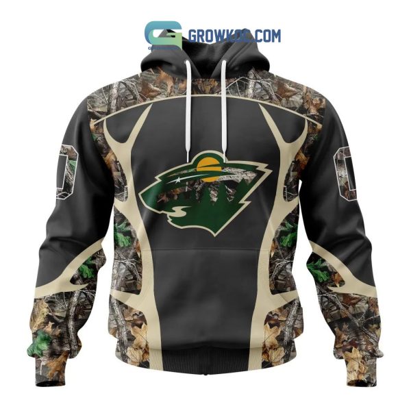 Minnesota Wild NHL Special Camo Hunting Personalized Hoodie T Shirt