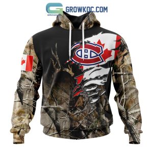 Montreal Canadiens NHL Special Camo Realtree Hunting Personalized Hoodie T Shirt
