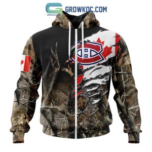 Montreal Canadiens NHL Special Camo Realtree Hunting Personalized Hoodie T Shirt
