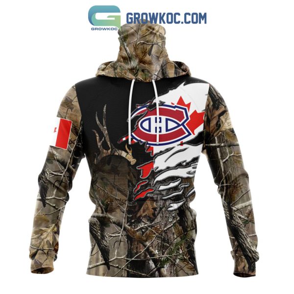 Montreal Canadiens NHL Special Camo Realtree Hunting Personalized Hoodie T Shirt