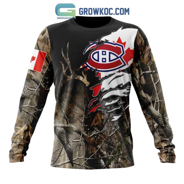 Montreal Canadiens NHL Special Camo Realtree Hunting Personalized Hoodie T Shirt