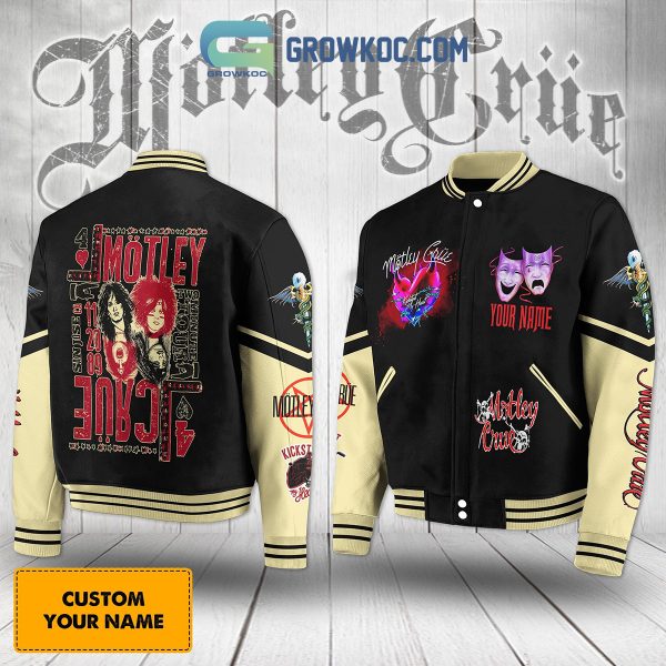 Motley Crue Rock Fan Love Personalized Baseball Jacket