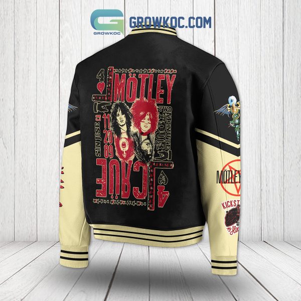 Motley Crue Rock Fan Love Personalized Baseball Jacket