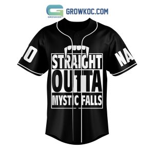 Mystic Falls Straight Outta Personalized Baseball Jersey