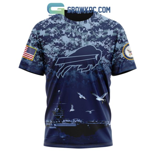 NFL Buffalo Bills Honor US Navy Veterans Personalized Hoodie T Shirt