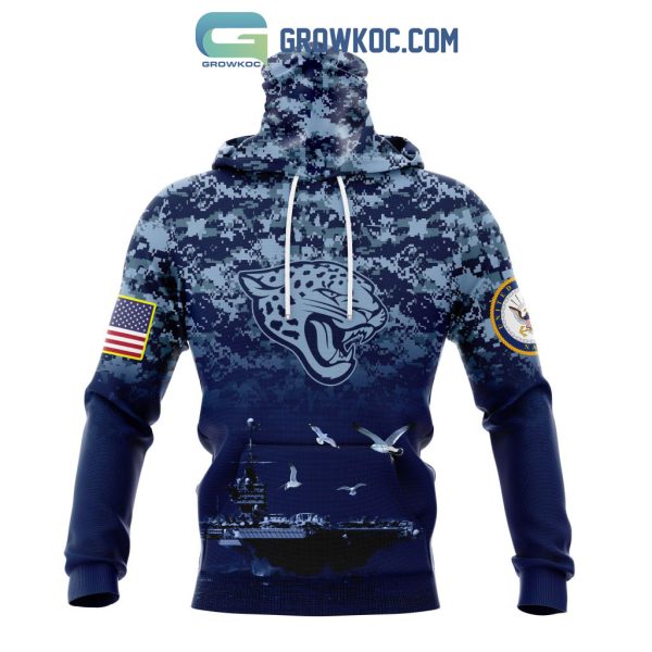 NFL Jacksonville Jaguars Honor US Navy Veterans Personalized Hoodie T Shirt