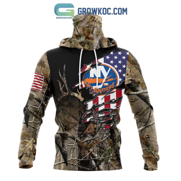 New York Islanders NHL Special Camo Realtree Hunting Personalized Hoodie T Shirt