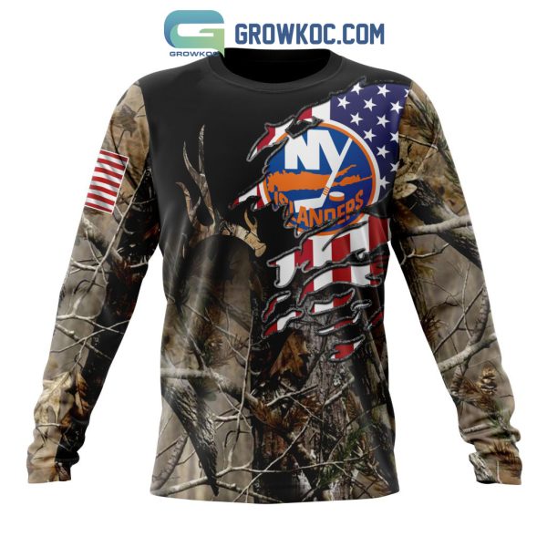 New York Islanders NHL Special Camo Realtree Hunting Personalized Hoodie T Shirt