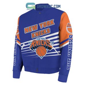 New York Knicks Forever Fan Baseball Jacket