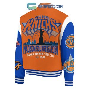 New York Knicks Manhattan Est 1946 Baseball Jacket