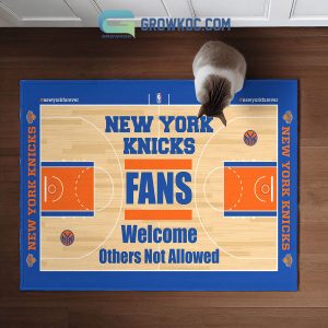New York Knicks Fans Welcome Others Not Allowed Doormat