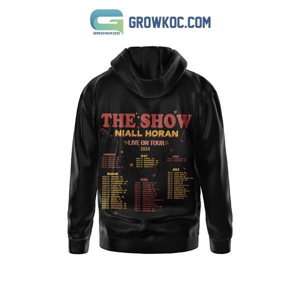 Niall Horan The Show Of 2024 Schedule Hoodie Shirts