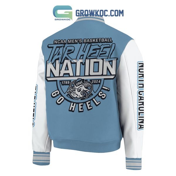 North Carolina Tar Heels Nation Baseball Jacket