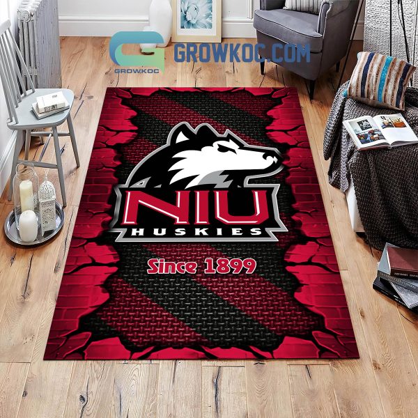 Northern Illinois Huskies Football Team Living Room Rug