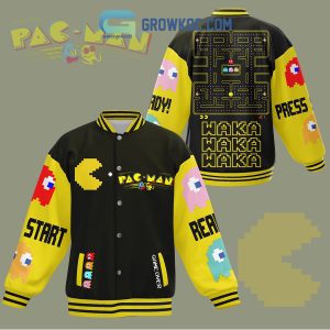 Pac-man Waka Waka Personalized Baseball Jersey