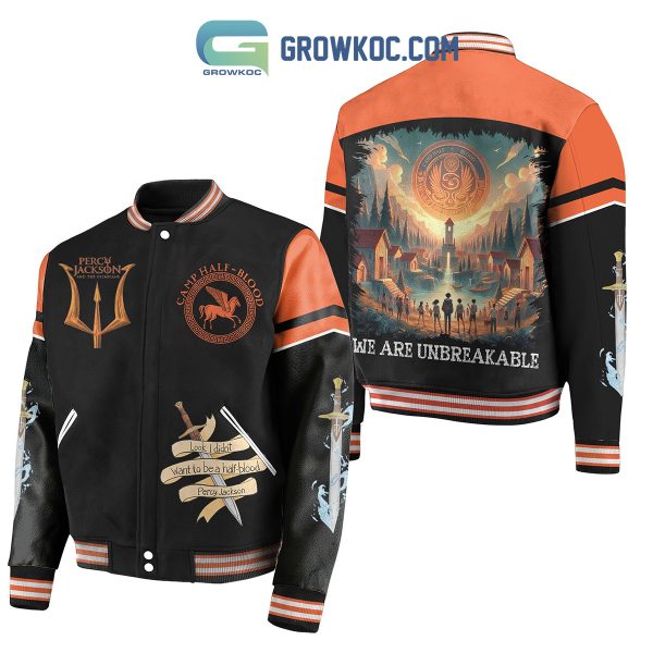 Percy Jackson And The Olympians Unbreakable Baseball Jacket