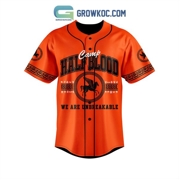 Percy Jackson Half Blood Camp Personalized Baseball Jersey